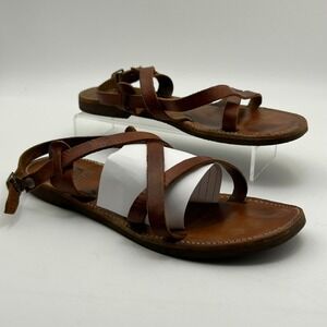 Melissinos The Poet Aeolian Greek Jesus Sandals Handmade Athens Womens 9 Unisex